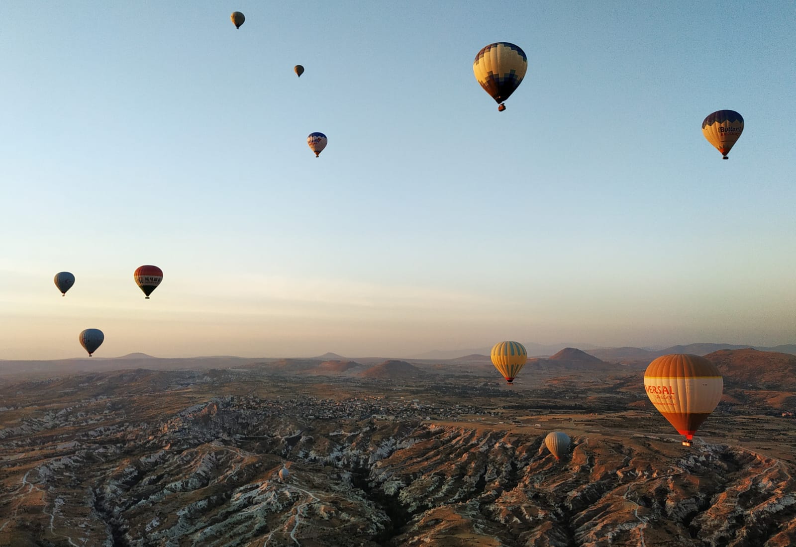 Backward weight Tentative name Cappadocia - zborul cu balonul cu aer cald
